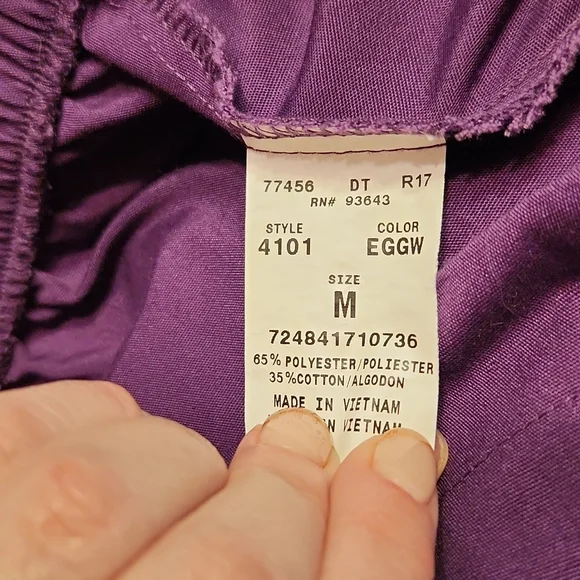 Cherokee workwear flare scrub pants - Picture 4 of 4